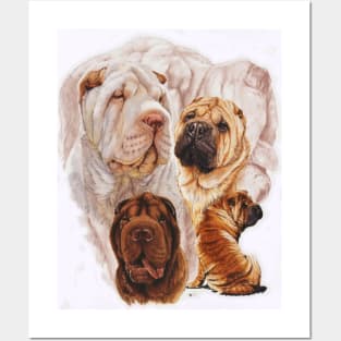 Chinese Shar Pei Medley Posters and Art